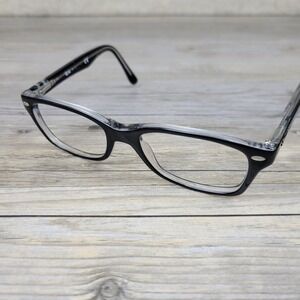 Ray-Ban Eyeglasses Frames RB 1531 3529 Black Clear Full Rim Kids 48-16-130